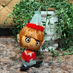 Vintage Elf ornament